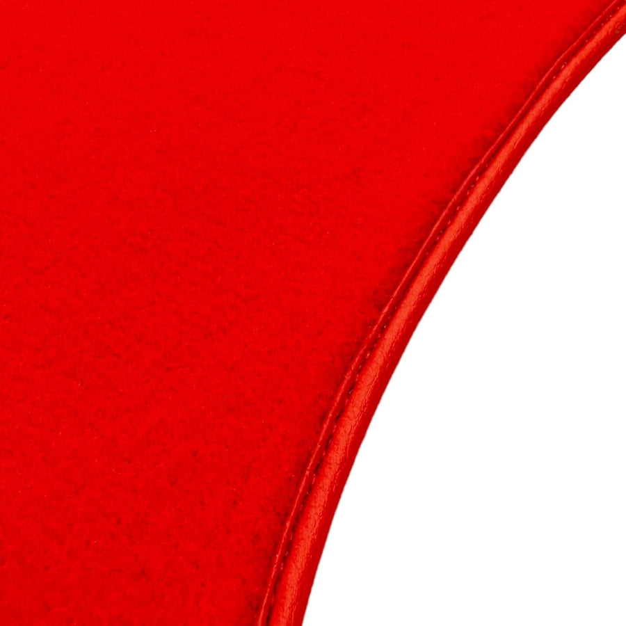 Red Floor Mats For Mercedes Benz CLS-Class X218 Shooting Brake Facelift (2014-2018) | Limited Edition - AutoWin