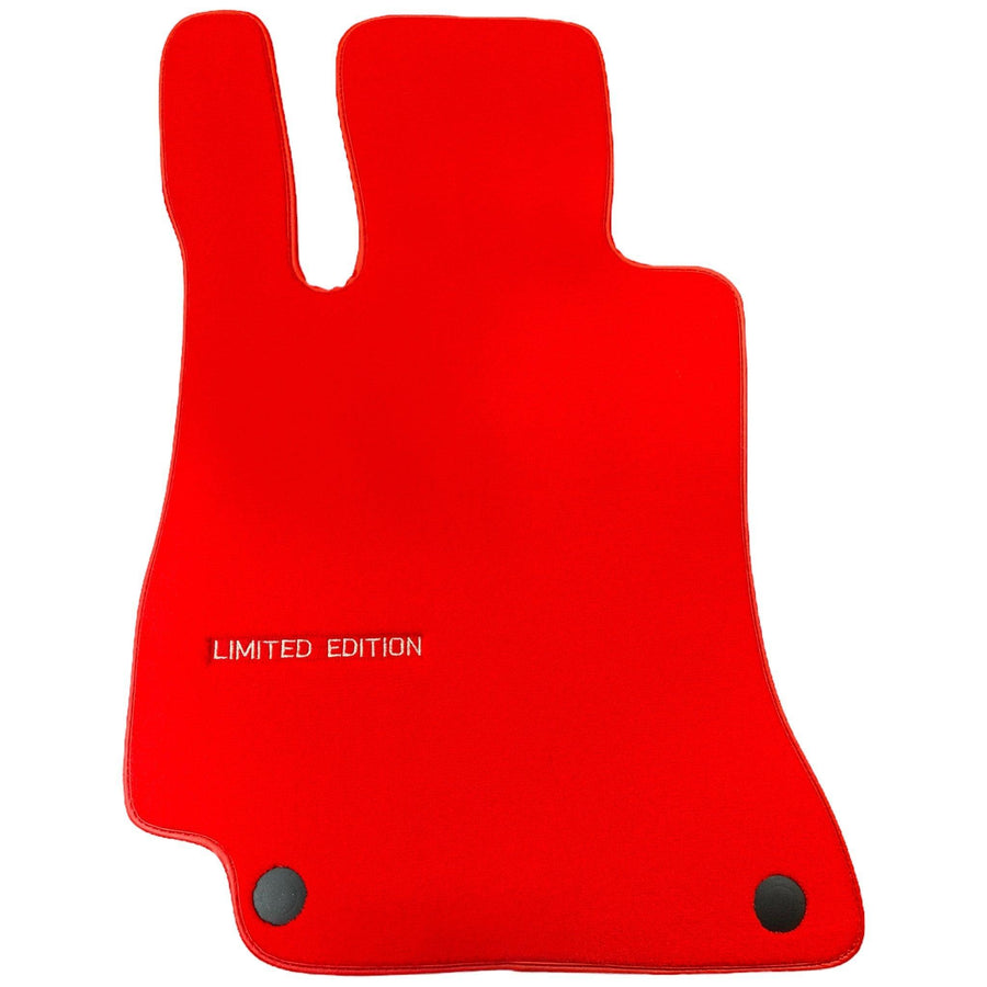 Red Floor Mats For Mercedes Benz E-Class W212 Sedan (2009-2013) | Limited Edition - AutoWin