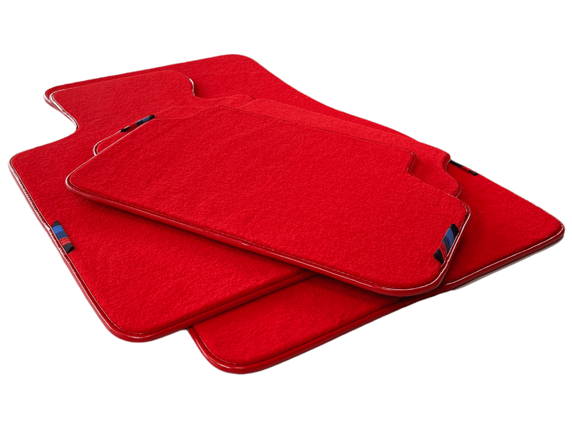 Red Mats For BMW 3 Series E91 5-door Touring With M Package AutoWin Brand - AutoWin