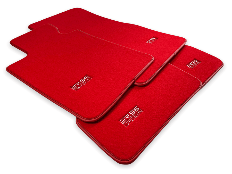 Red Mats For BMW 5 Series E61 Wagon - ER56 Design Brand - AutoWin