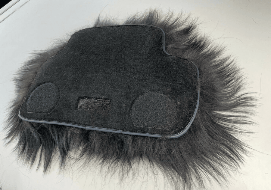 Sheepskin Floor Mats For Rolls Royce Shadow 1965-1977 Er56 Design Brand - AutoWin