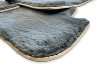 Sheepskin Floor Mats For Rolls Royce Wraith 2013–2023 Er56 Design - AutoWin