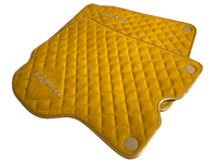 Tan Alcantara Floor Mats For Ferrari California 2008-2014 - AutoWin